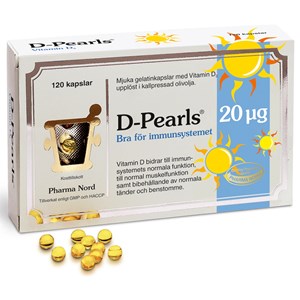 Pharma Nord D-Pearls 20 mcg 120 st