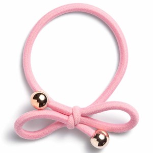 Ia Bon Hair Tie Gold Bead hårsnodd Light Pink