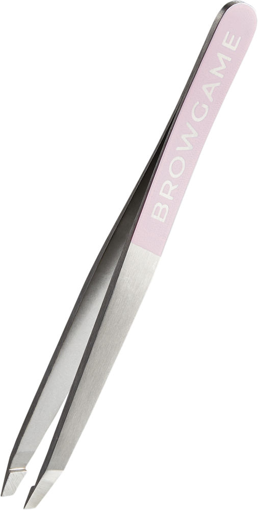 Browgame Cosmetics Original Slanted Tweezer Pink