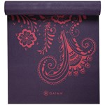 Gaiam Yoga Mat 6 mm Aubergine Swirl
