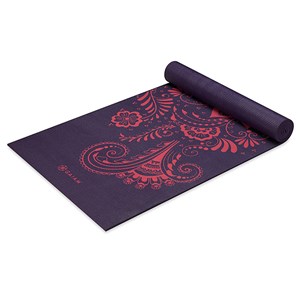Gaiam Yoga Mat 6 mm Aubergine Swirl