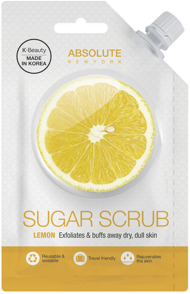 Absolute New York Spout Mask Lemon Sugar Scrub 25 g