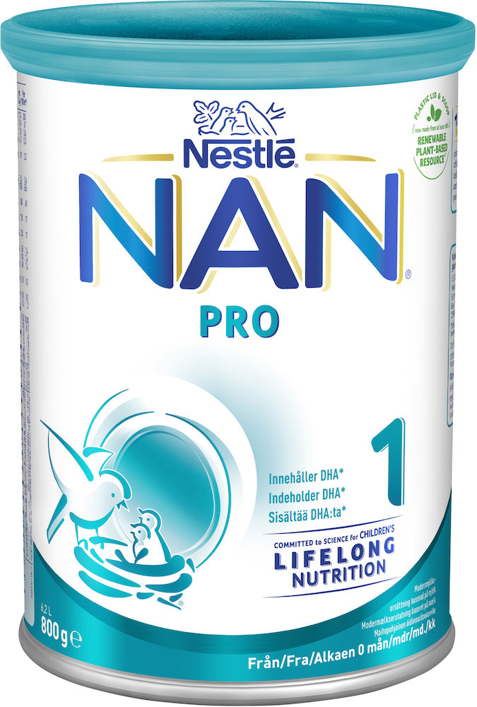 NAN Pro 1 Modersmjölksersättning 800g