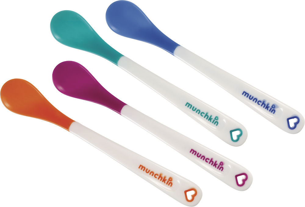 Munchkin White Hot Safety Spoons 4-pack