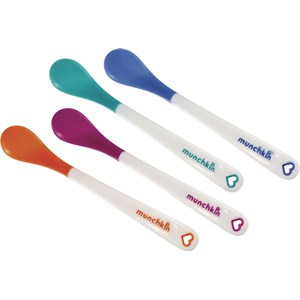 Munchkin White Hot Safety Spoons Barnsked 4-pack