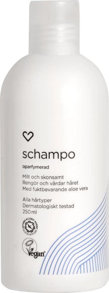Hjärtats Schampo Oparfymerat 250 ml