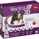 Vectra 3D för hund >40 kg Spot-on lösning Pipett, 3st (3x8ml)