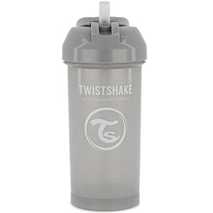 Twistshake Straw Cup 360 ml 6+ mån Pastell Grå 