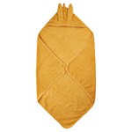 Pippi Organic Hooded Towel Mineral Yellow