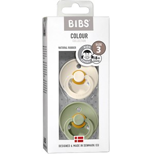 BIBS Colour Latex Size 3 Ivory/Sage 2-pack