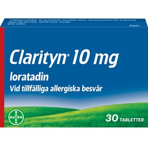 Clarityn tablett 10 mg 30 tabletter 