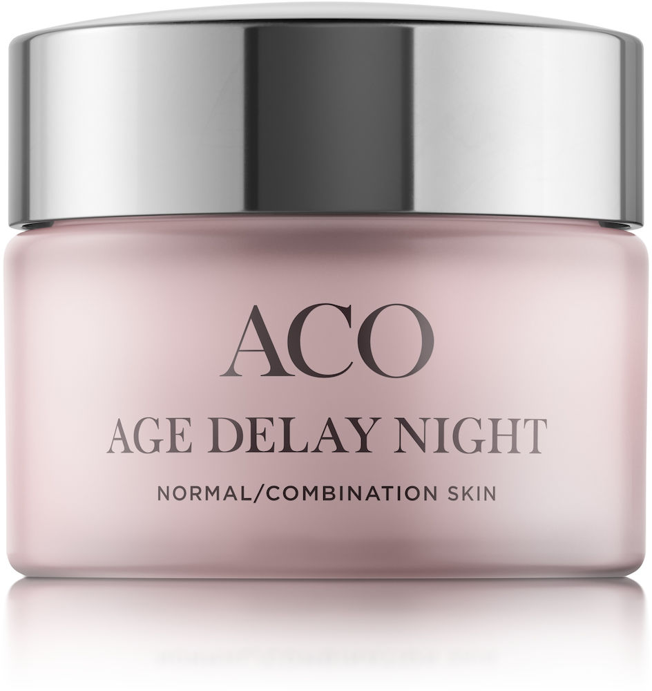 ACO Face Age Delay Night Cream Normal Skin Parfymerad 50 ml