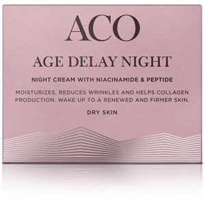 ACO Age Delay Nightcream Dry skin Parf 50ml