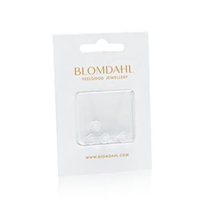 Blomdahl MP Earring back for medical plastic earrings 4-pack