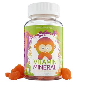Monkids Vitamin Mineral Barn Ananas 60st