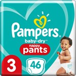 Pampers Baby-Dry stl 3 6-11 kg 46 st