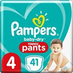 Pampers Baby-Dry stl 4 9-15 kg 41 st