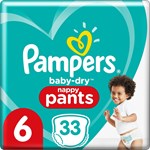 Pampers Baby-Dry stl 6 15 kg+ 33 st