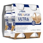 Resource Ultra kaffe 4x125 ml