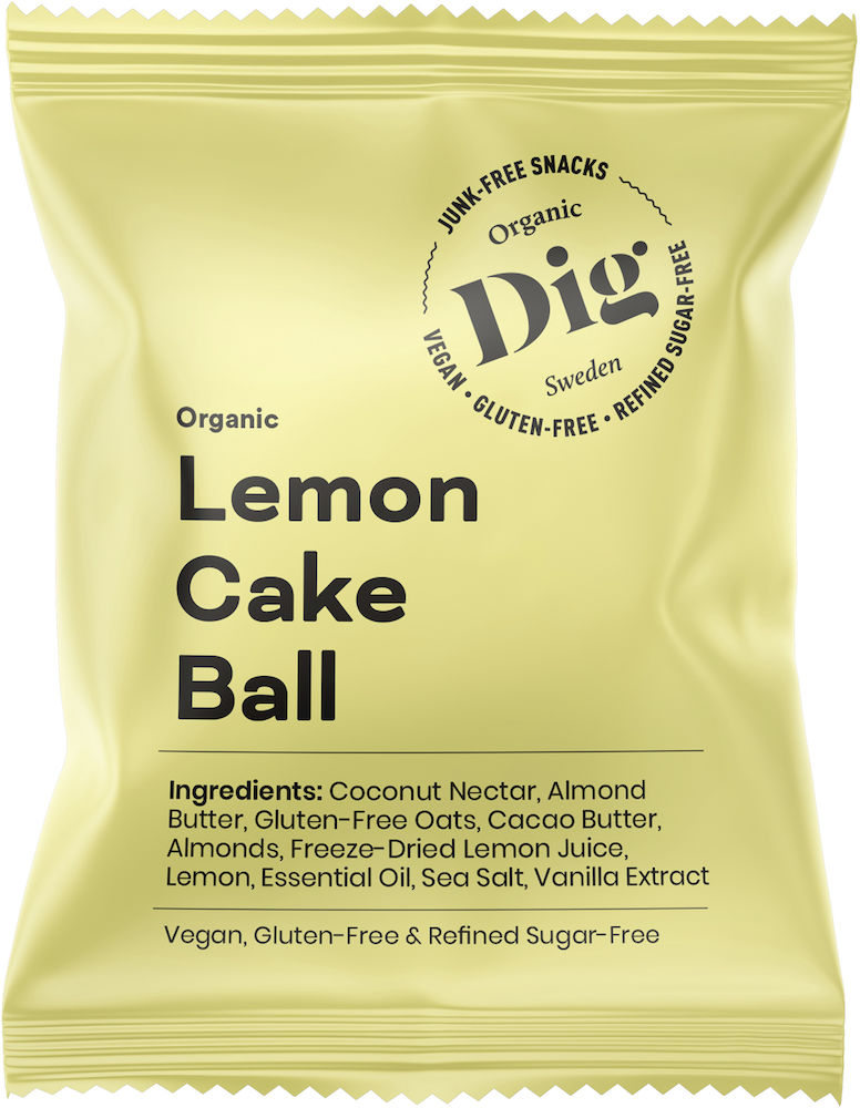 Dig Lemon Cake Ball 25 g