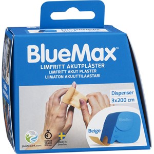 BlueMax-II Dispenser Limfritt Akutplåster 3cmx200cm 1st