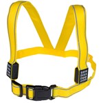 Save Lives Now Flash LED Light Vest Rechargeable Yellow