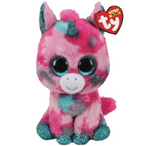 Ty Beanie Boos Gumball Unicorn Pink/Aqua Regular