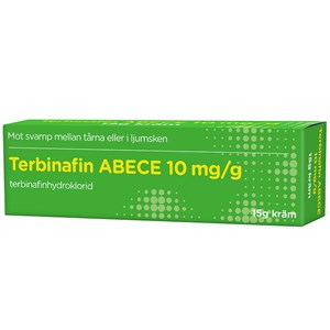 Terbinafin ABECE Kräm 10mg/g Tub 15g