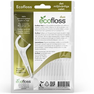 Ecofloss Duo Tandtråd med Hållare 45 st