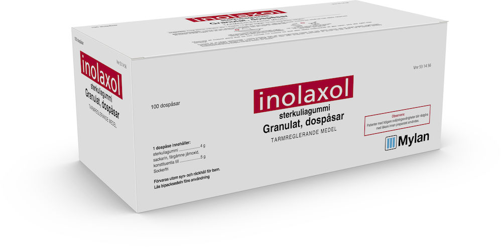 Inolaxol® Granulat i dospåse Dospåsar, 100st