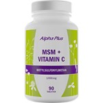 Alpha Plus MSM + Vitamin C 90 tabletter