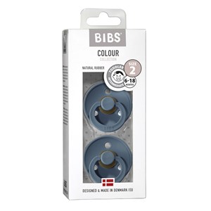 BIBS Colour Latex Petrol/Petrol 2-pack Size 2