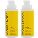 Moss & Noor After Workout Hand Mousse 100 ml 2-pack