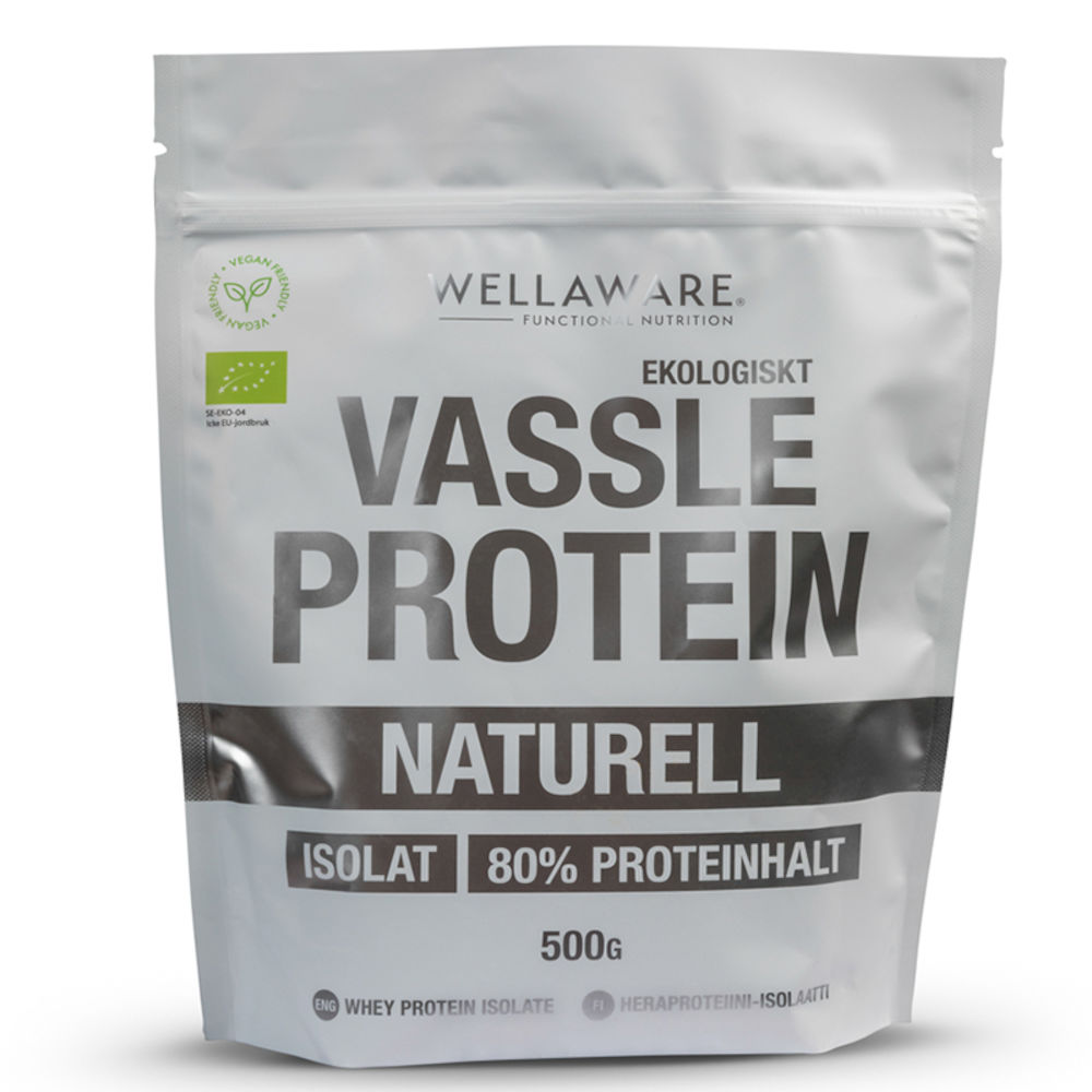 WellAware Ekologiskt Vassleprotein Naturell 500 g