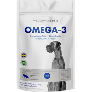 WellAware Pets Omega-3 200 kapslar