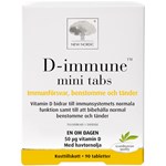 New Nordic D-Immune Mini Tabs 90 st