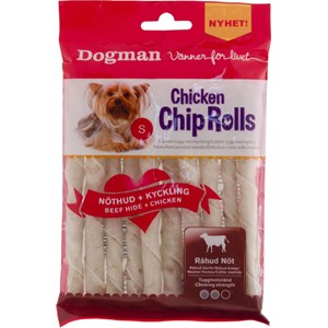 Dogman Chicken Chip Roll med Kyckling 10-pack