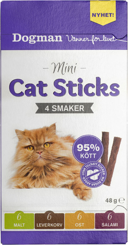 Dogman Cat Sticks Mini 48 g