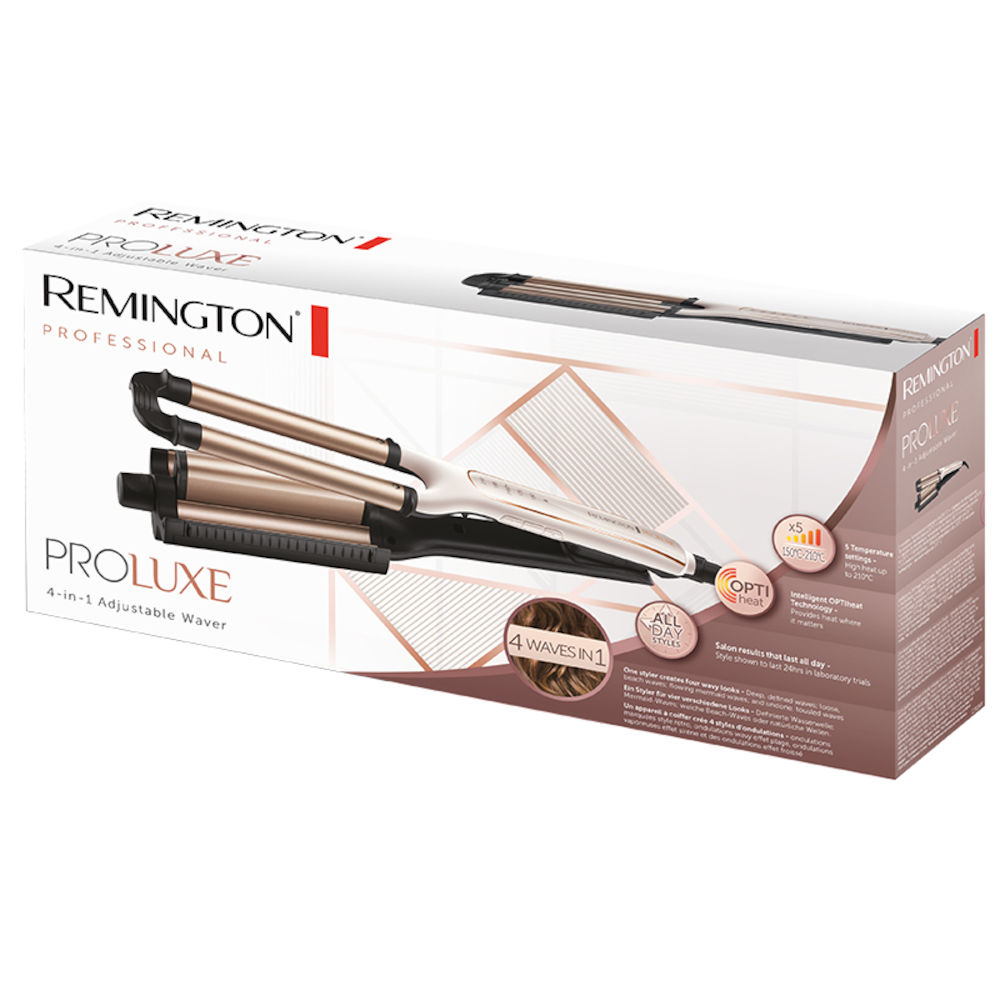 Remington CI91AW PROluxe 4-in-1 Adjustable Waver