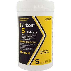 Virkon S Desinfektionsmedel 5 g x 50 tabletter