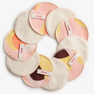 ImseVimse Cleansing Pads Pink Hoop 10-pack