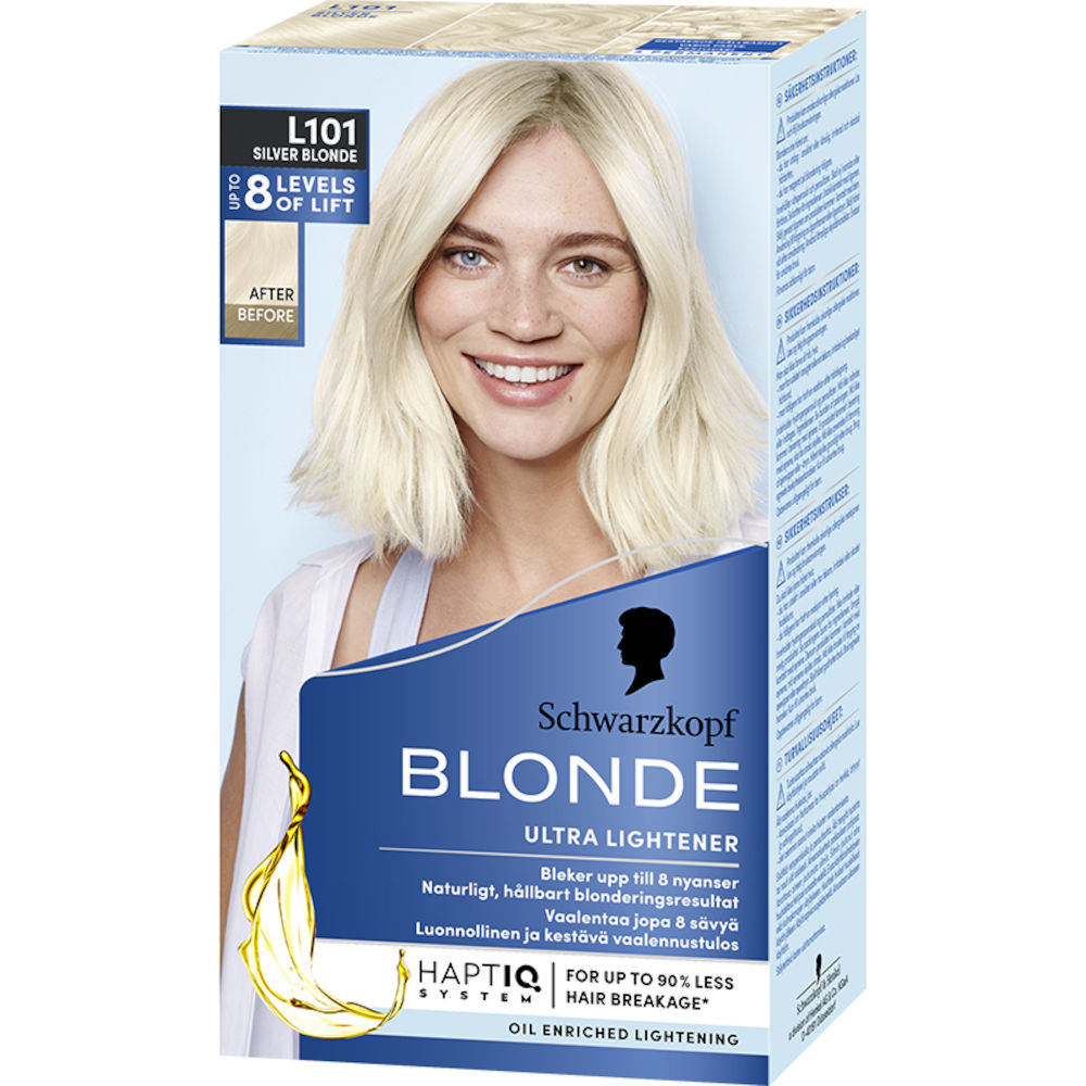 Schwarzkopf Blonde Ultra Lightener L101 Silver Blonde Blondering Blekning