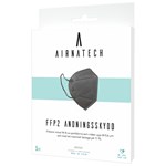 Airnatech Andningsskydd 5-pack svart