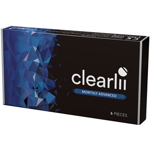 Clearlii Monthly Advanced 6-pack -2.25