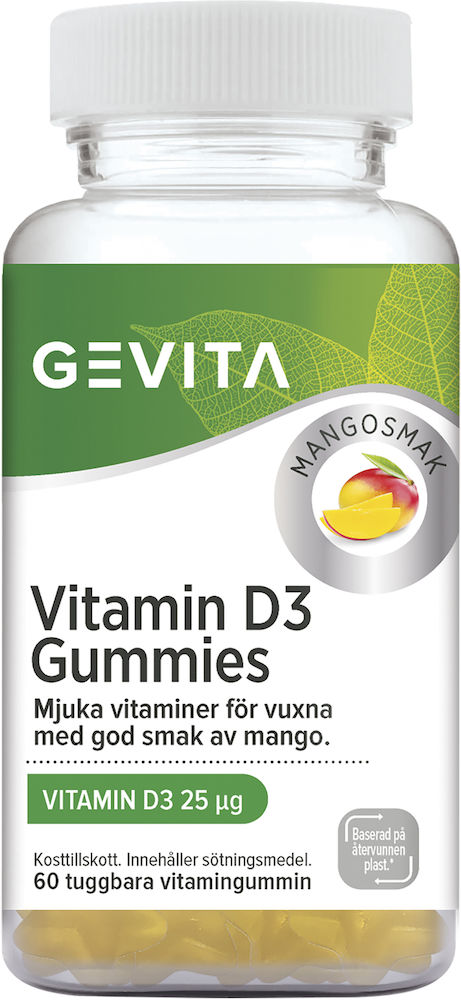 Gevita D3 Vitamin Mangogummies 60st