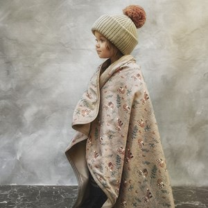 Elodie Pearl Velvet Blanket Nordic