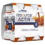 Resource Activ Toffee-Banan 4 x 200ml