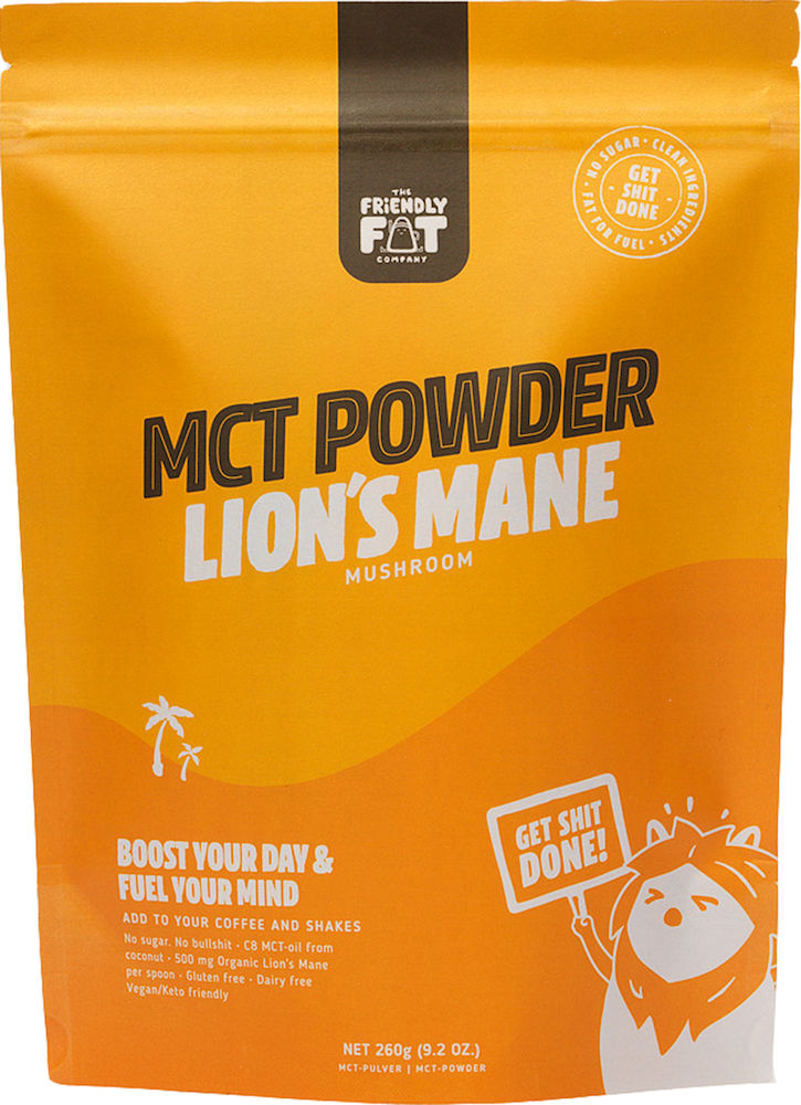 The friendly fat company Friendly Fat Company MCT-pulver Lion's Mane 260 g