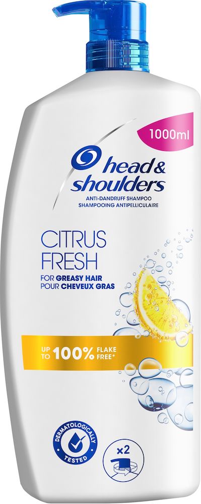 Head & Shoulders Citrus Fresh Schampo 1000 ml