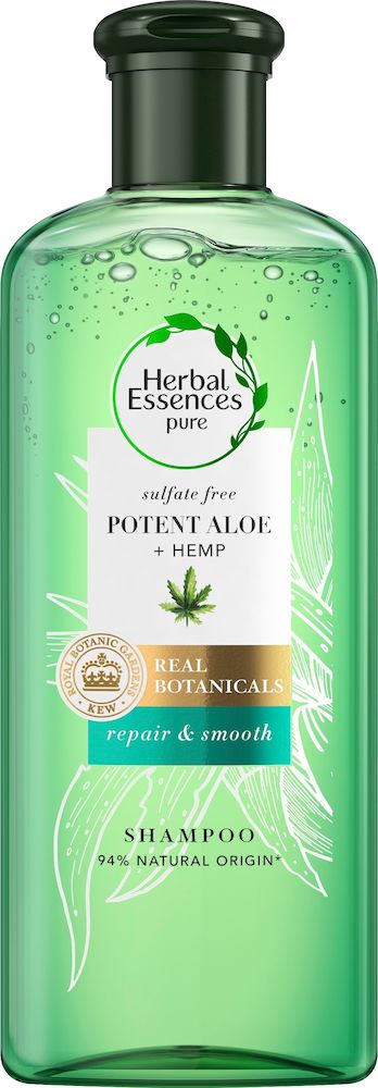 Herbal Essences Pure Sulfatfritt Schampo Aloe+Hampa 225 ml